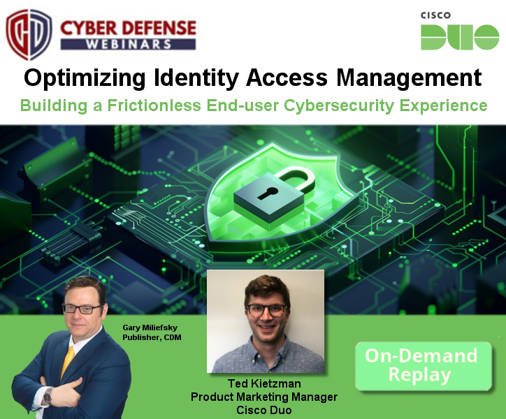 optimizing identity access management cybersecurity webinar